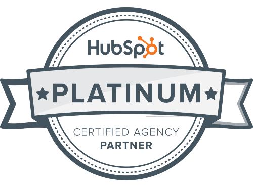 HubSpot Platinum Certified agency partner