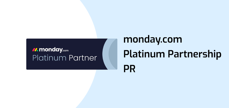 monday com Platinum Partnership PR